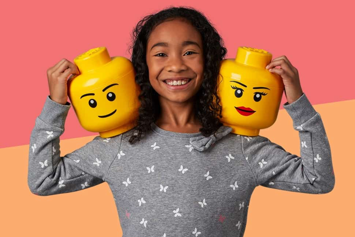 LEGO daiktadėžė „Boy Head“ S - Image 4