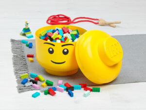 LEGO daiktadėžė „Boy Head“ S