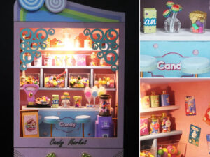 Rankdarbių rinkinys „Candy Market“
