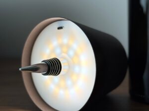 Pakraunamas butelio šviestuvas „Aleo“