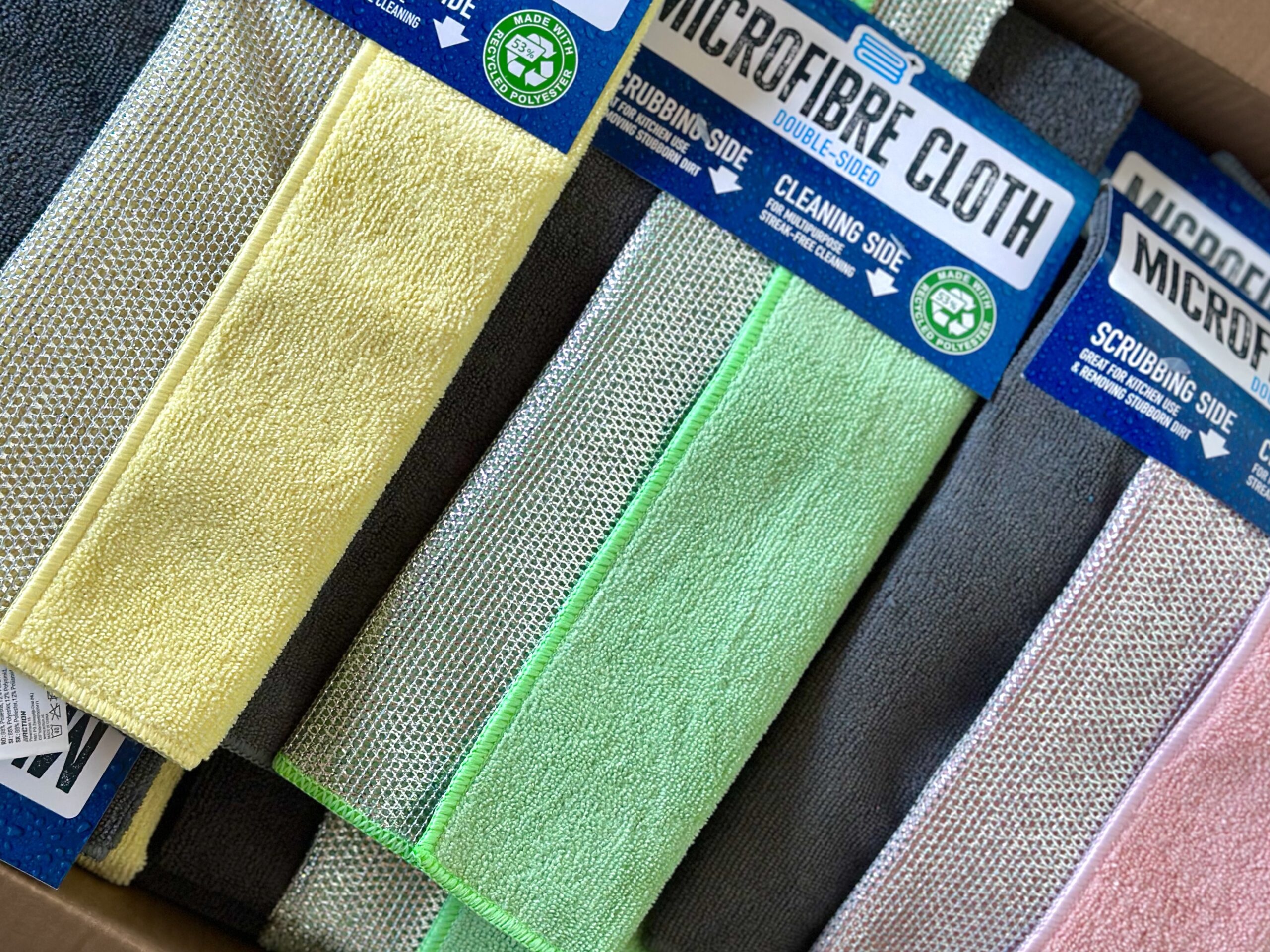 Daugiafunkcinės mikropluošto šluostės „Action“