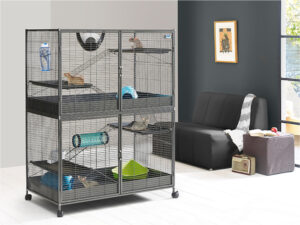 Dviejų aukštų narvas graužikams Savic Suite Royale XL