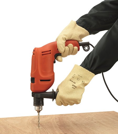 ANSELL Vinilu dengtos darbo pirštinės „Ksr 22-515“ - Image 4