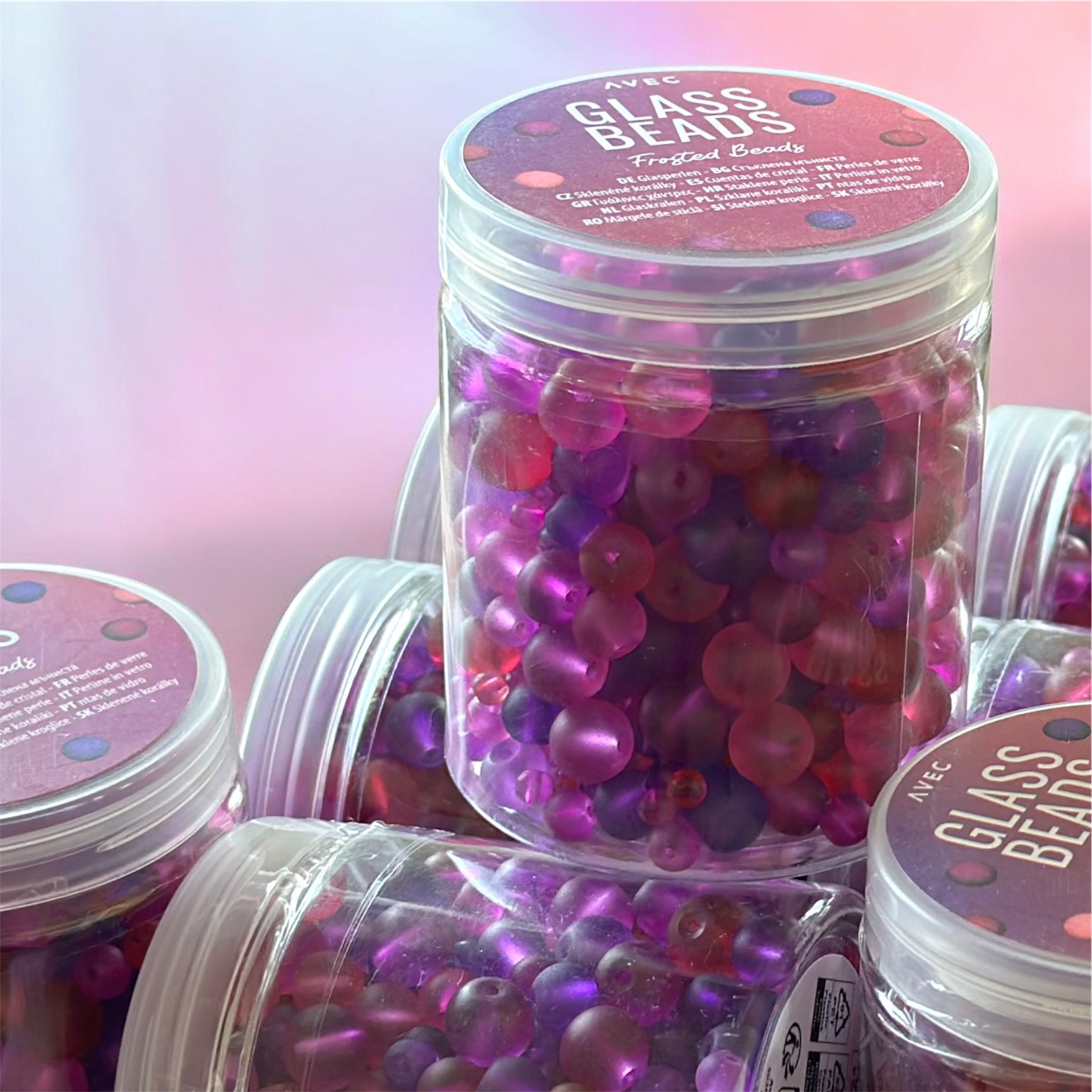 Stikliniai karoliukai „Avec“ - Image 3