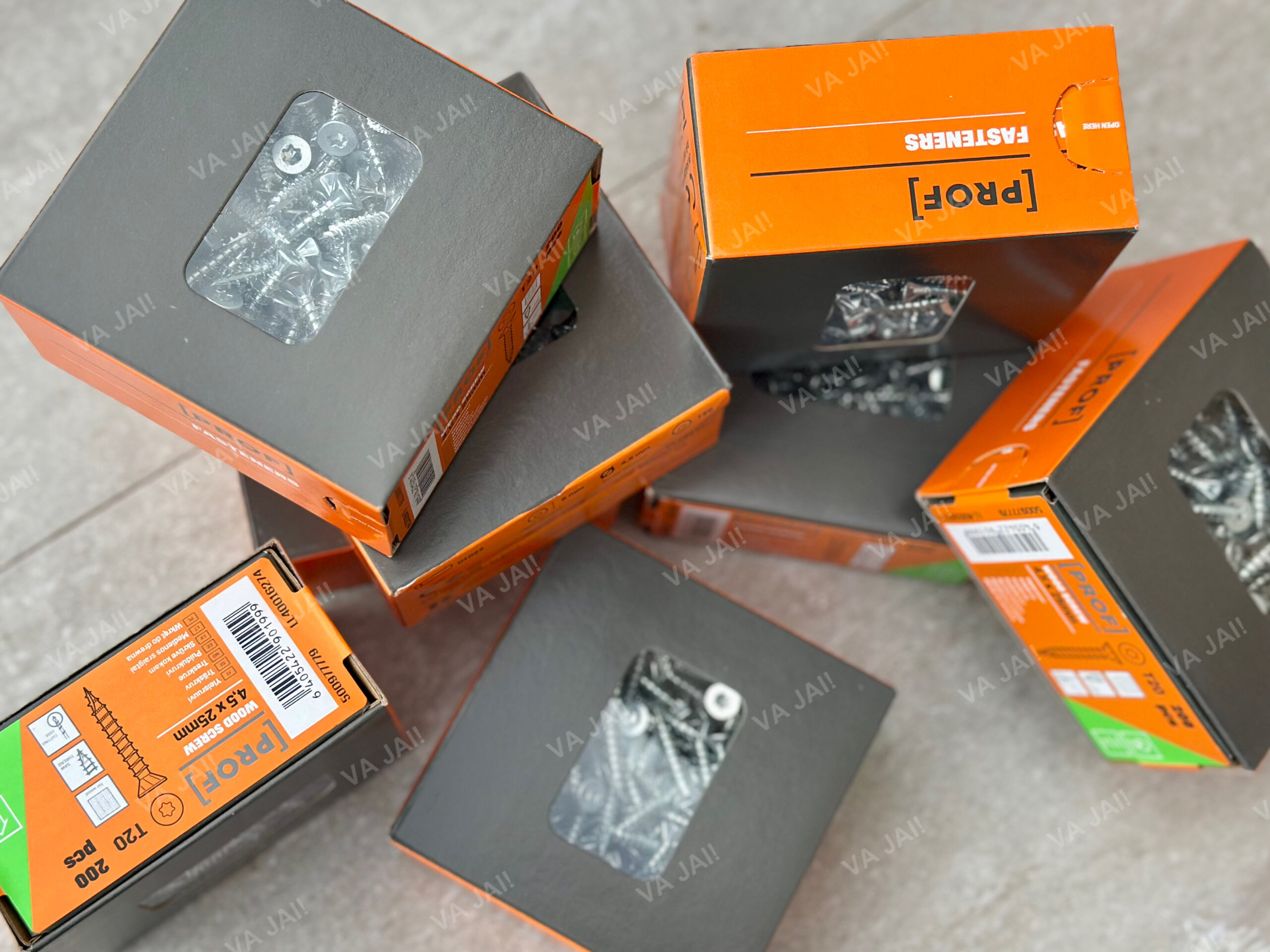 PROF cinkuoti medvaržčiai ø4,5x25mm - Image 2