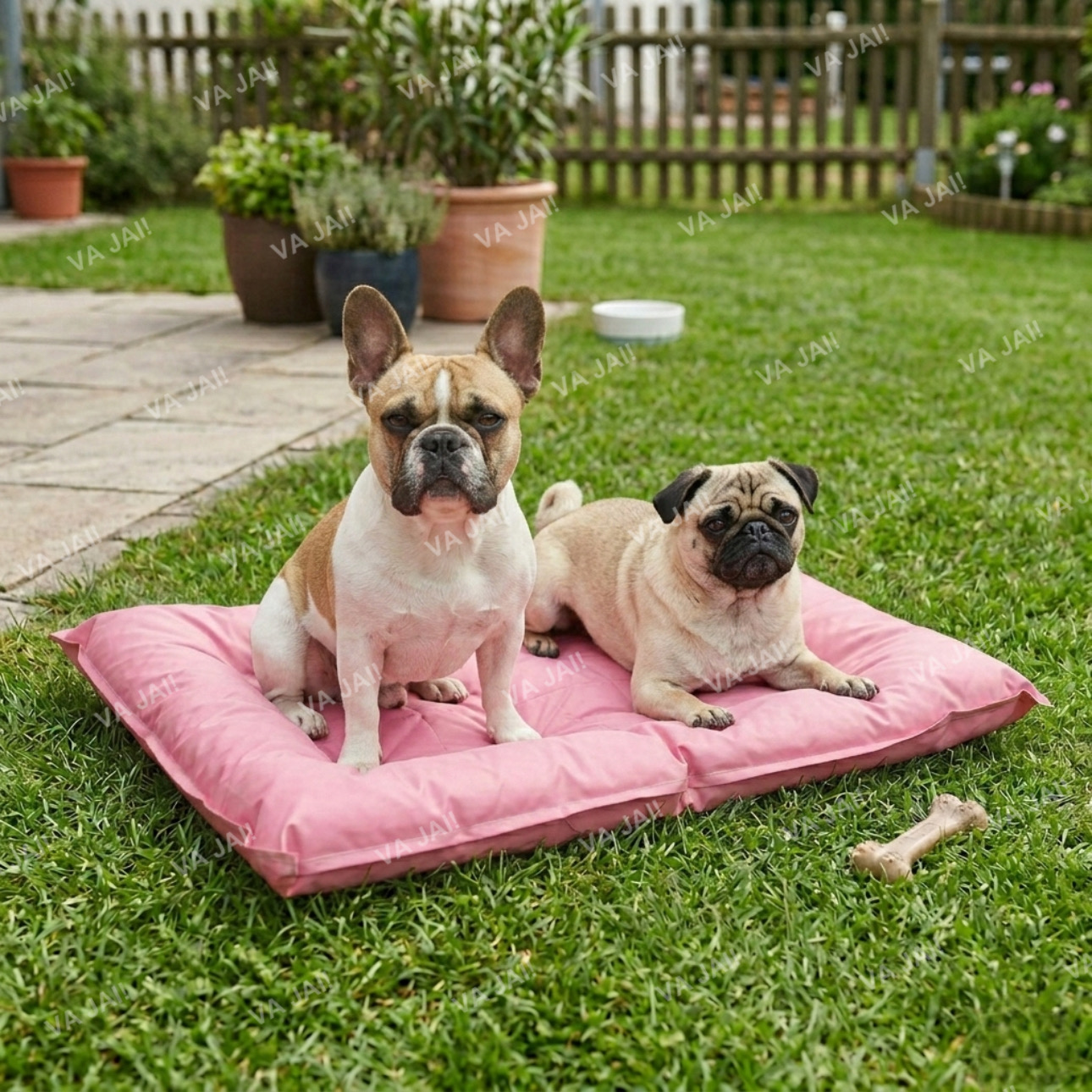 DOGMAN vėsinantis gultas augintiniams „Rose“