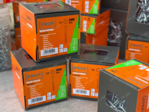 PROF cinkuoti medvaržčiai ø5x30mm