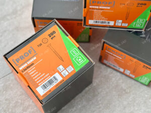 PROF cinkuoti medvaržčiai ø3,5x45mm