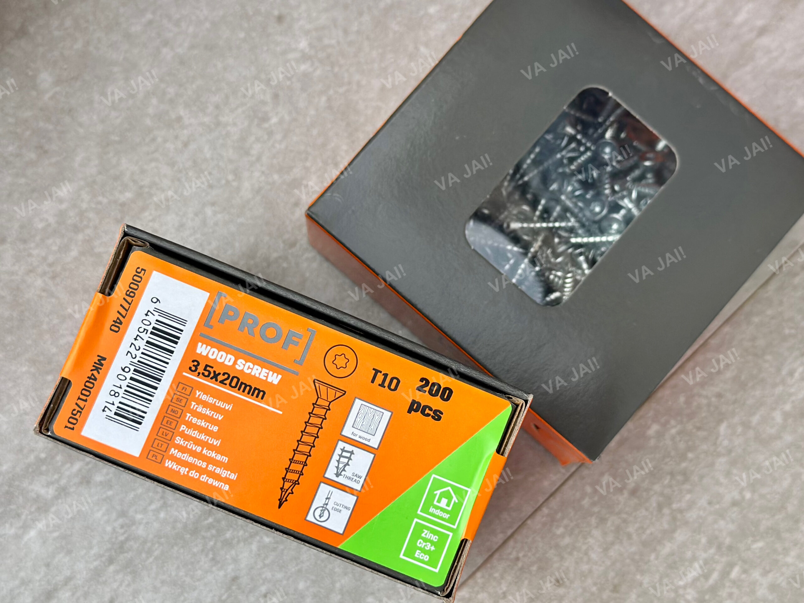 PROF cinkuoti medvaržčiai ø3,5x20mm