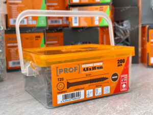 PROF terasiniai medsraigčiai ø4,5x55mm