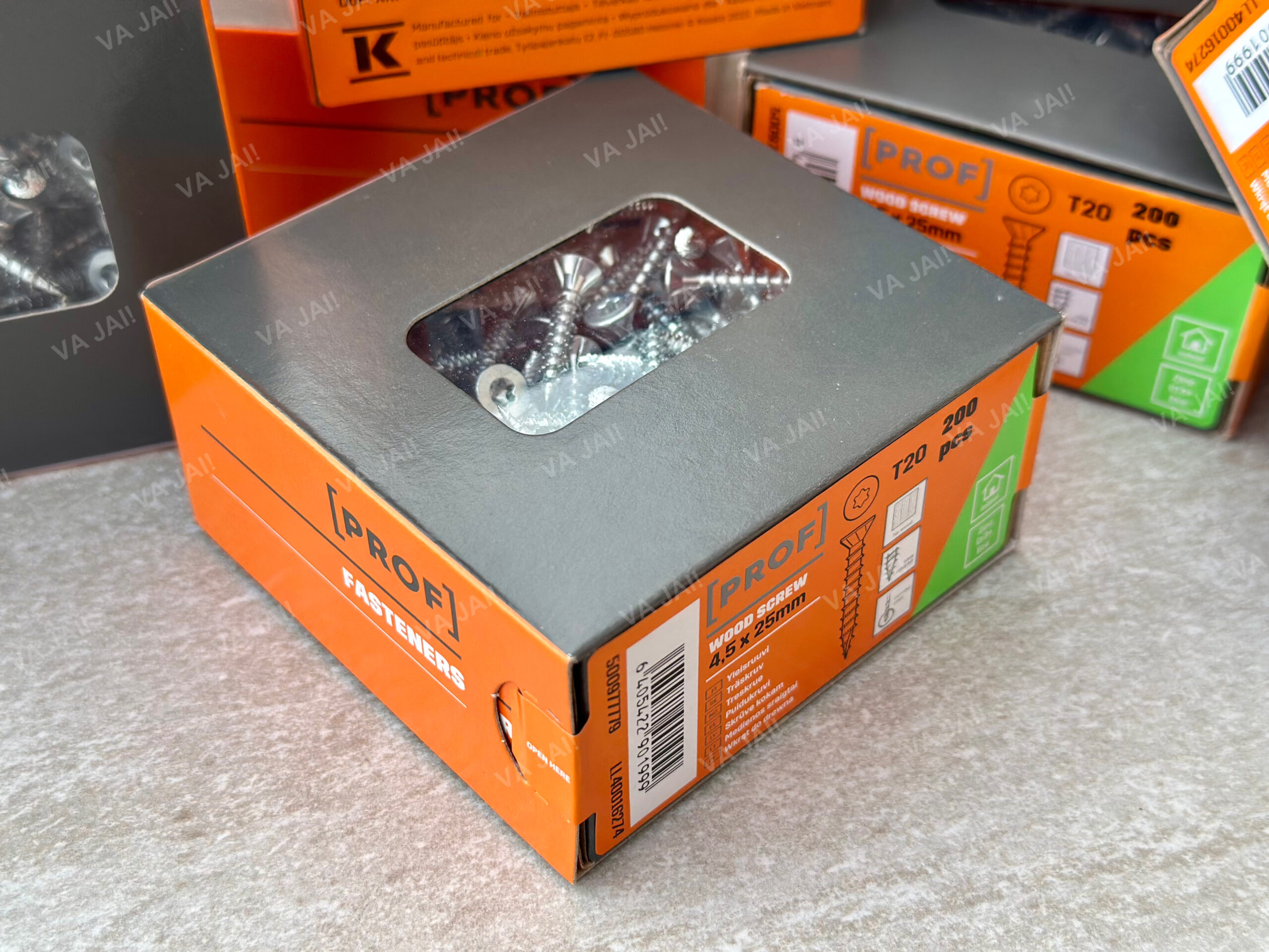 PROF cinkuoti medvaržčiai ø4,5x25mm - Image 5