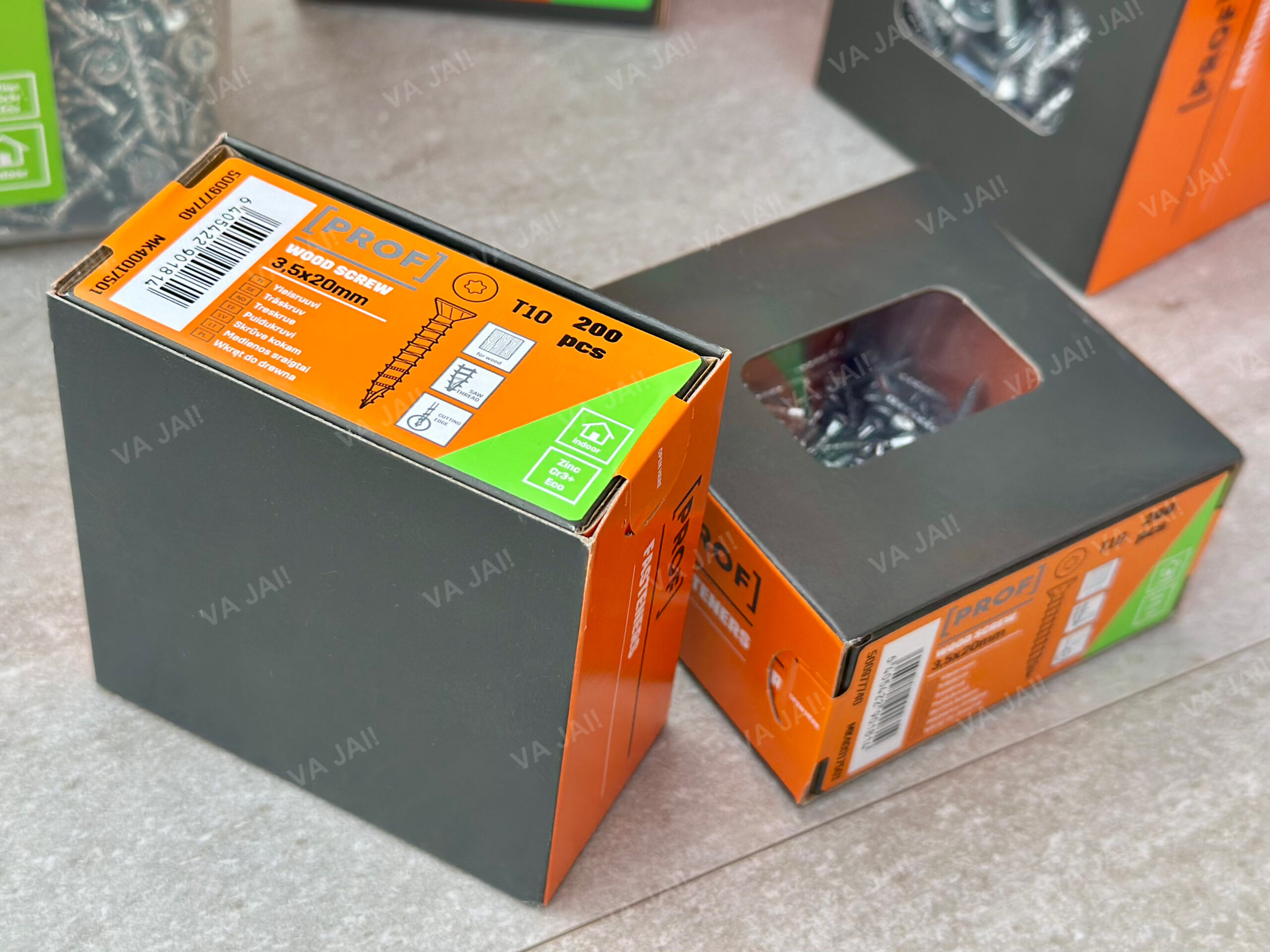 PROF cinkuoti medvaržčiai ø3,5x20mm - Image 2