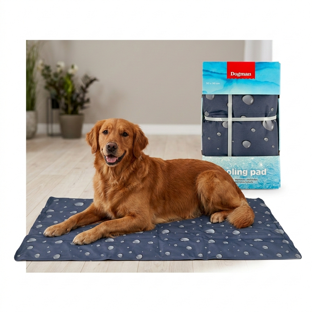 DOGMAN vėsinantis kilimėlis augintiniams „Grå Drop“ - Image 2