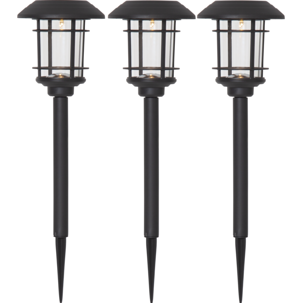 Dekoratyvinių šviestuvų komplektas su saulės baterijomis „Fride“ - Image 6