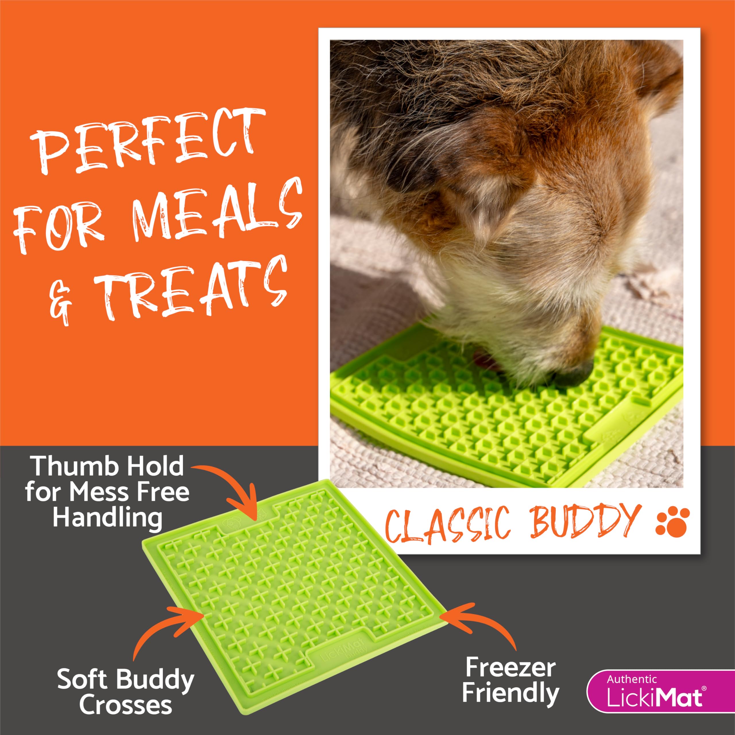 BUDDY silikoninis laižymo kilimėlis šunims „LickiMat“ - Image 3