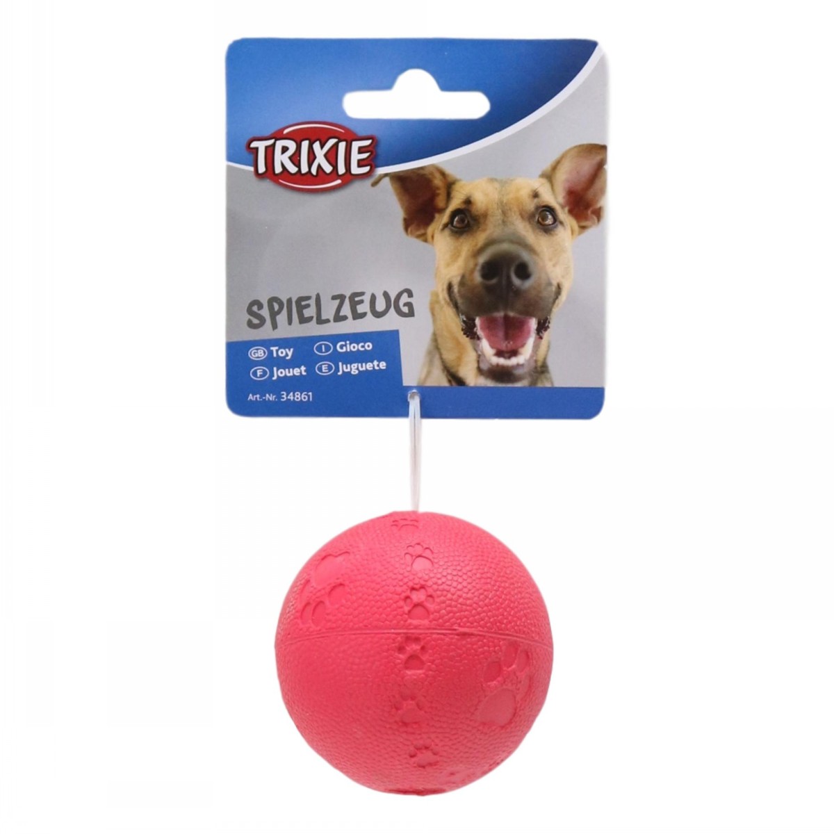 TRIXIE guminis kamuoliukas šunims „Spielzeug“ - Image 4