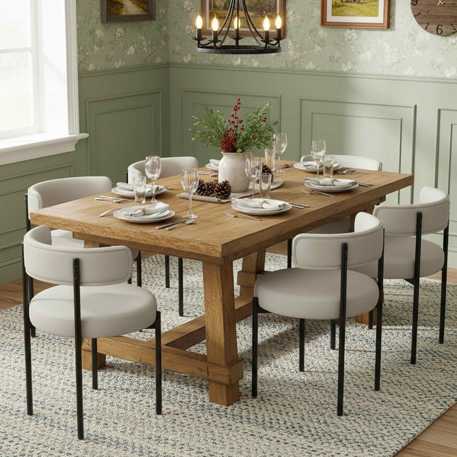 Valgomojo kėdžių komplektas „Forsalund“ - Image 4