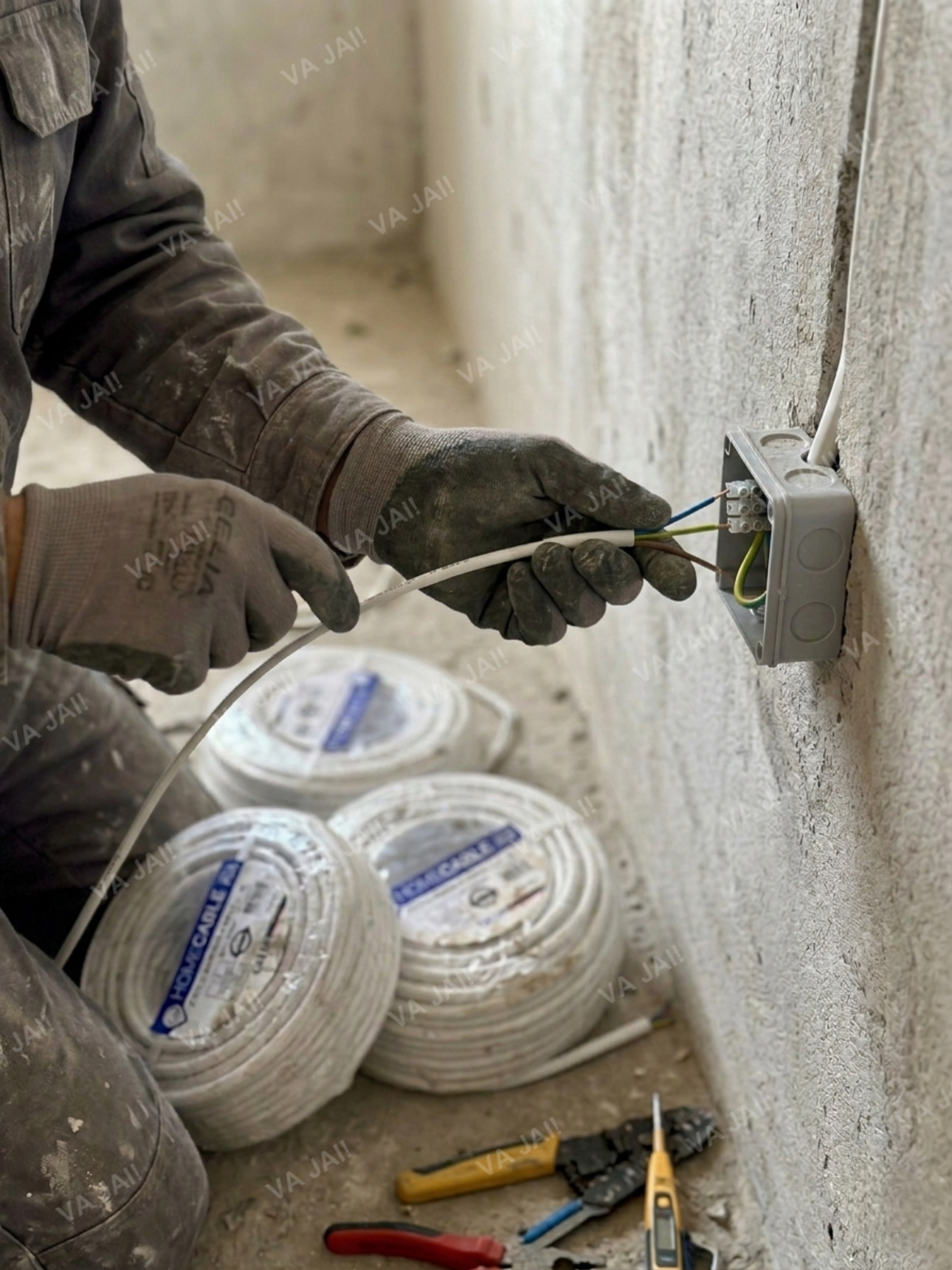 GELIA elektros instaliacijos kabelis 25 metrai