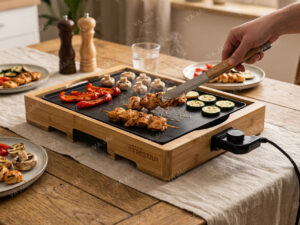 Elektrinis stalo grilis „Tristar“