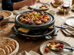 Rakletinis elektrinis stalo grilis „Nedis“