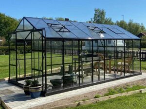 MetalCraft stiklinis šiltnamis „142-2-16“ (12.7 m²)