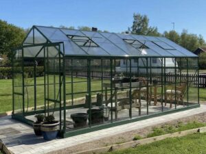 MetalCraft stiklinis šiltnamis „142-2-16“ (12.7 m²)