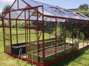 MetalCraft stiklinis šiltnamis „142-2-16“ (12,7m²)