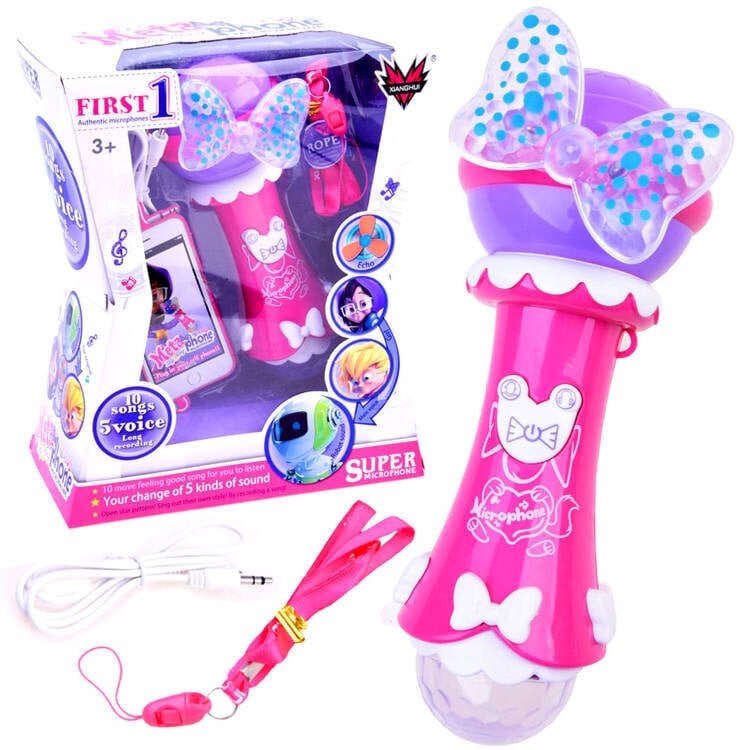 Vaikiškas karaokė mikrofonas „Lilly“ - Image 2