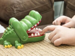 Stalo žaidimas „Crocodile Dentist“