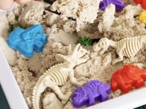 Kinetinis smėlis su formelėmis „Space Sand“