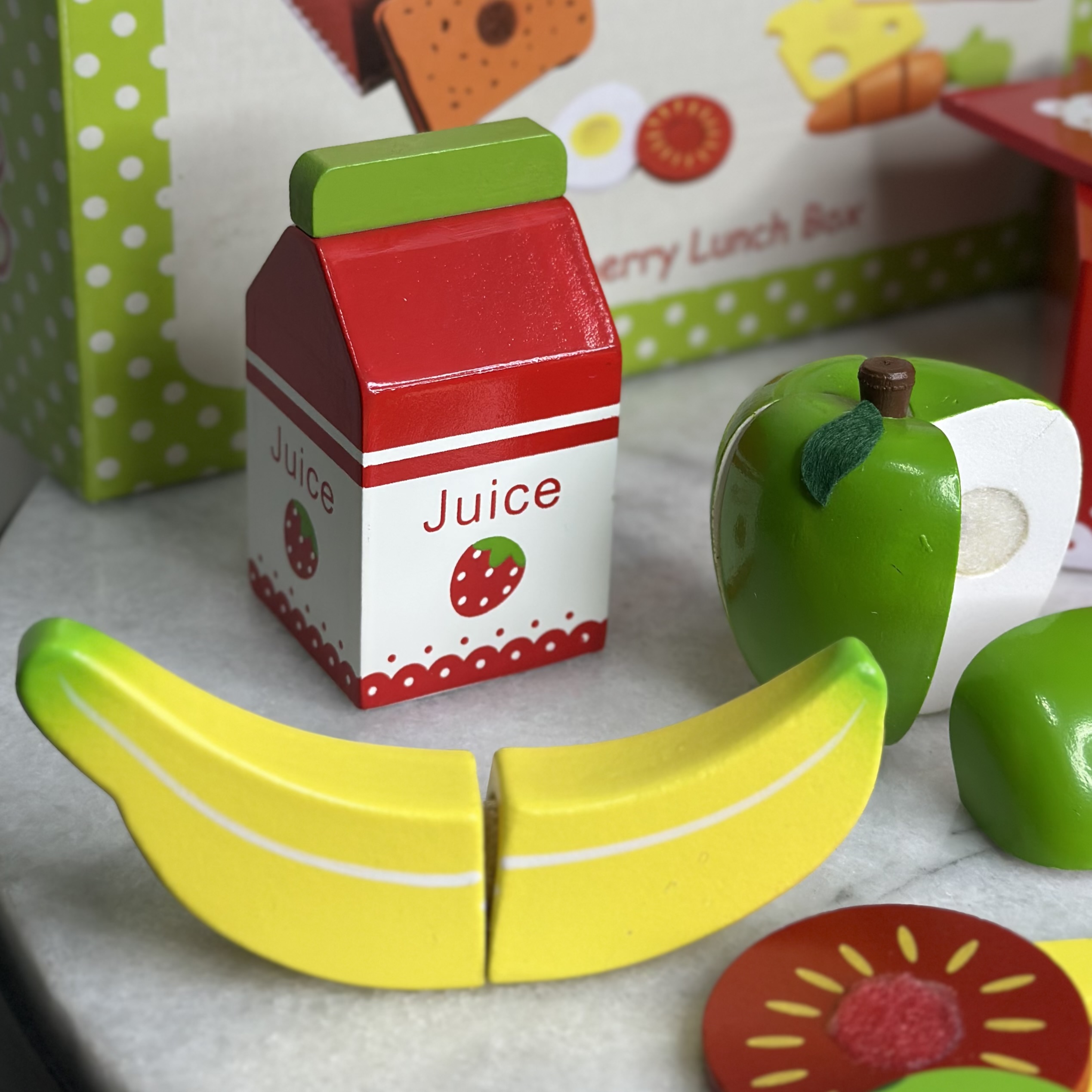 Medinės virtuvėlės aksesuarų rinkinys „Lunchbox“ - Image 4