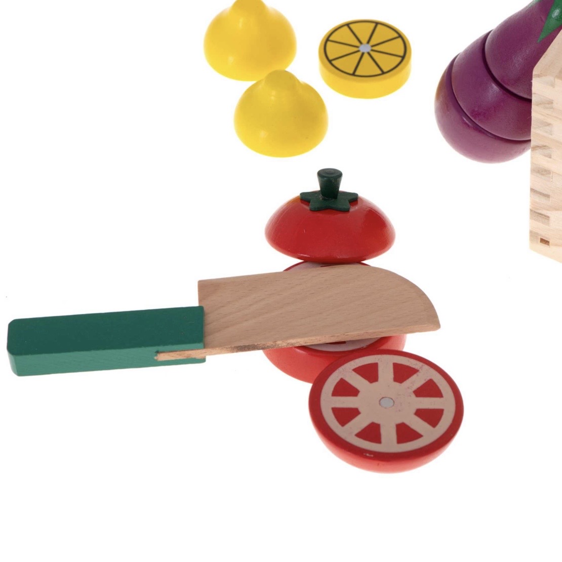 Medinės virtuvėlės aksesuarų rinkinys su magnetais „Garden Box“ - Image 7