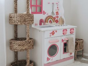 Medinė virtuvėlė vaikams „Miss Mini Me“
