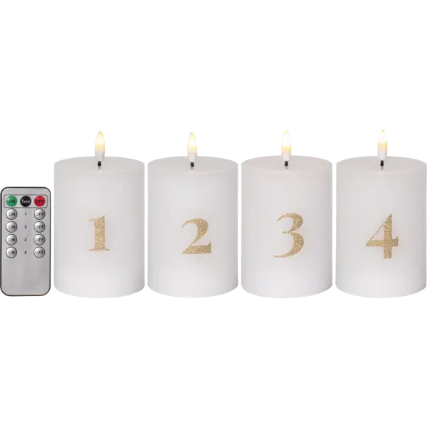 LED advento žvakių komplektas „Flamme Advent“ - Image 5