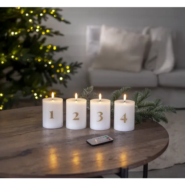 LED advento žvakių komplektas „Flamme Advent“ - Image 2