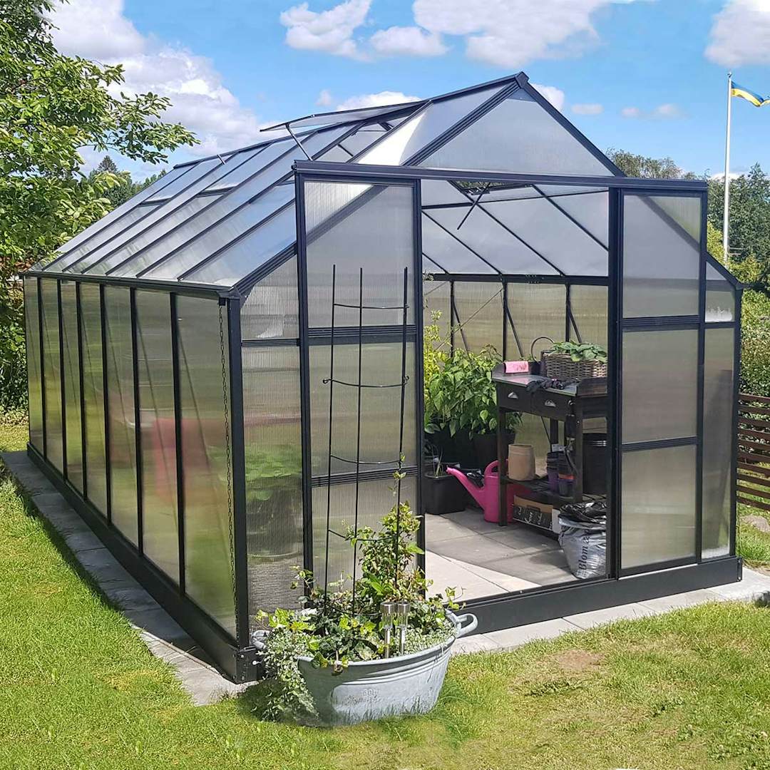 MetalCraft šiltnamis „142-1-43“ 12,4 m²
