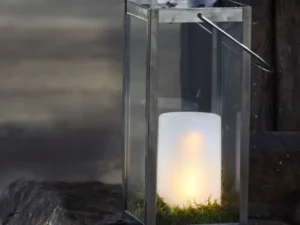 Dekoratyvinis lauko šviestuvas „Flame Candle“