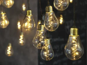 Terasinės lemputės "Glow"