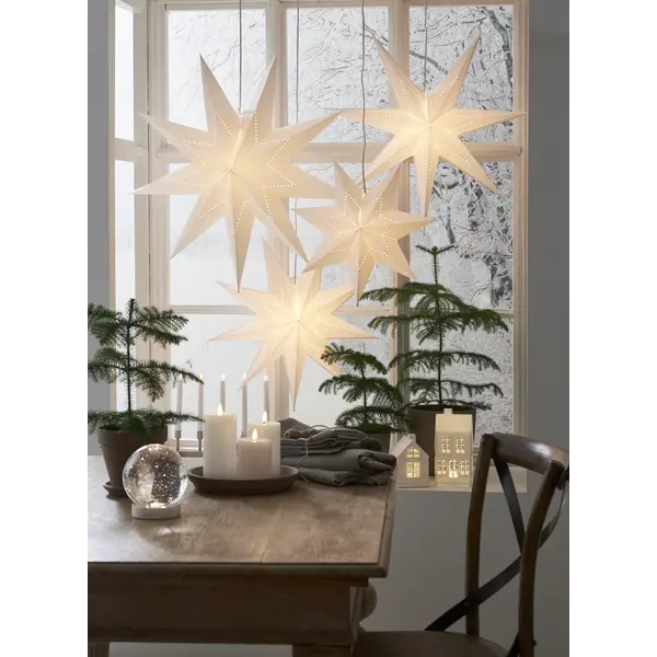 Popierinė žvaigždė su LED maitinimu „Lysa“ - Image 3