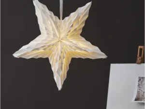 Popierinė žvaigždė „White“
