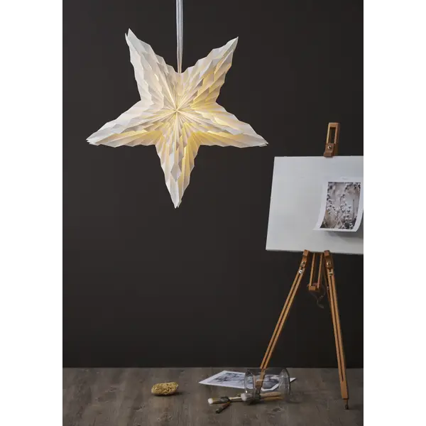 Popierinė žvaigždė „White“ - Image 2