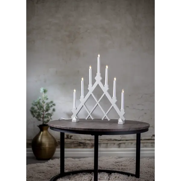 Medinė LED žvakidė „Rut“ - Image 4