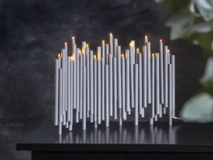 Metalinė LED zvakidė „Note“