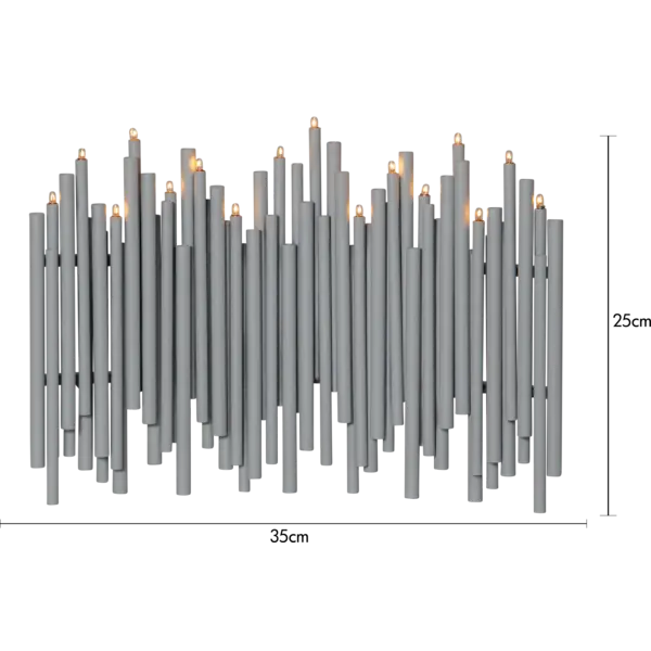 Metalinė LED zvakidė „Note“ - Image 16