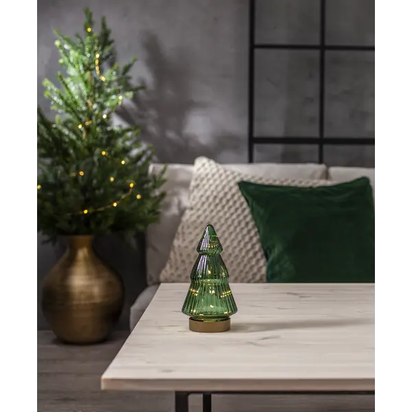 Kalėdinė stiklinė LED dekoracija „Verde“ - Image 2