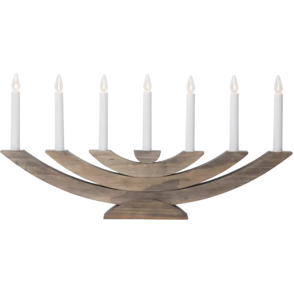 Medinė LED žvakidė „Navida" - Image 5