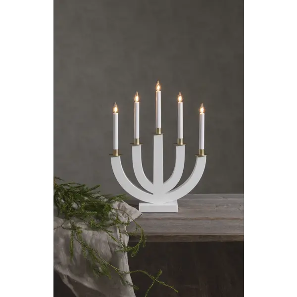 Medinė LED žvakidė „Eli“ - Image 3