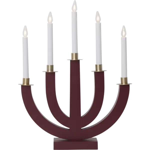 Medinė LED žvakidė „Eli“ - Image 4