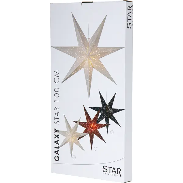 Popierinė žvaigždė su LED maitinimu „Galaxy“ - Image 5