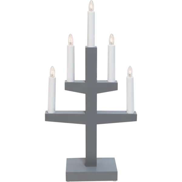 Medinė LED žvakidė „Trapp“ - Image 5